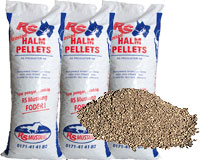 Krossad halmpellets