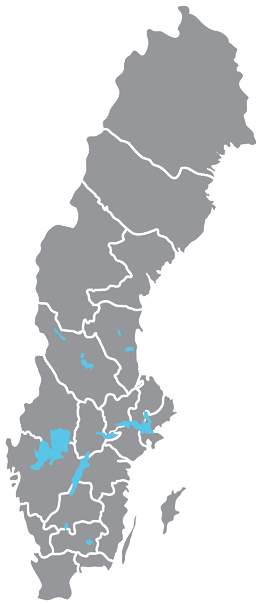 Sverigekarta